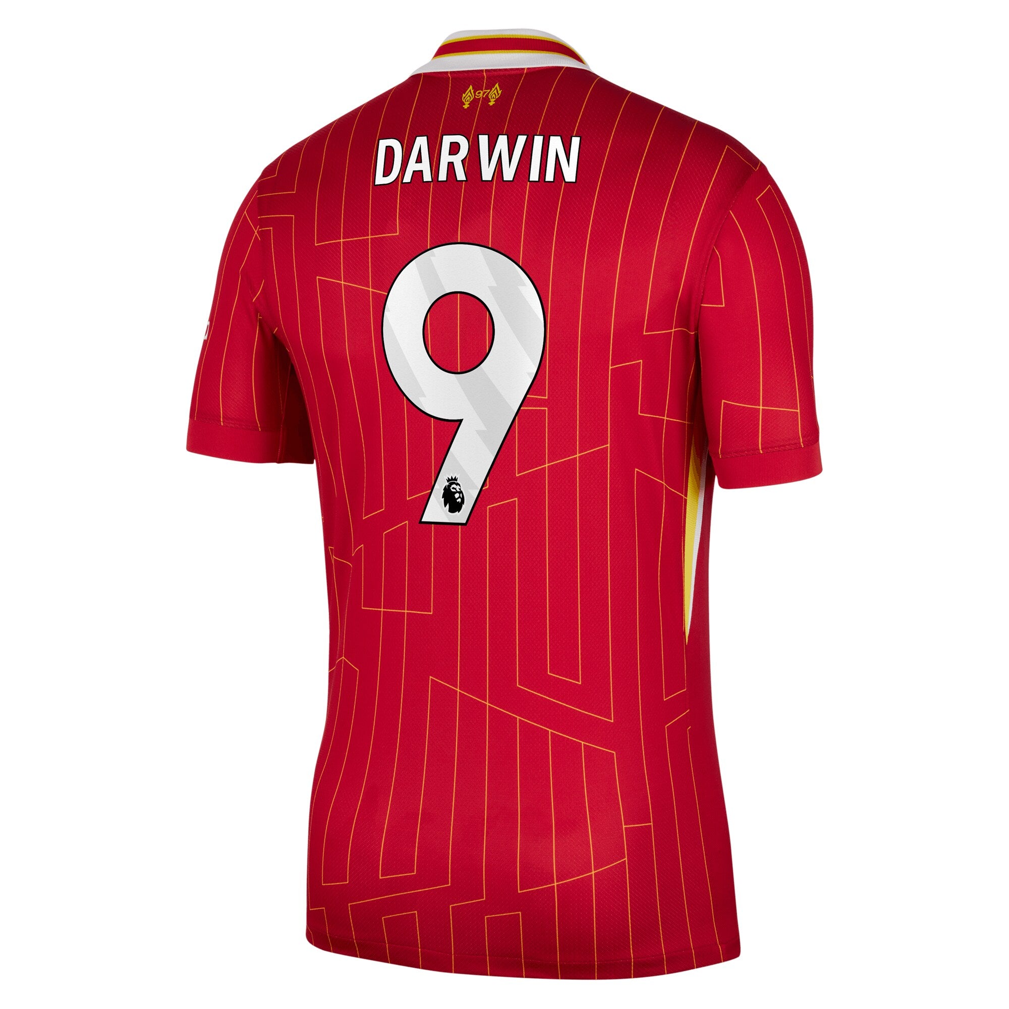 Darwin Núñez Liverpool Nike 2024/25 Home Player Jersey – Red - 3