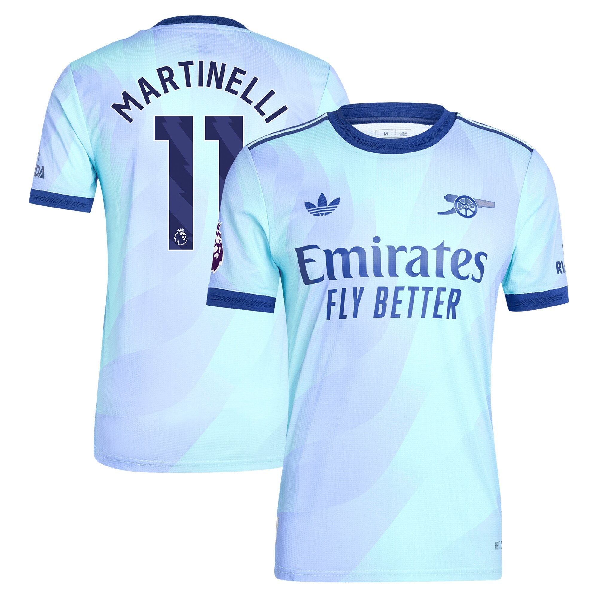 Gabriel Martinelli Arsenal adidas 2024/25 Home Authentic Player Jersey – Red - 4