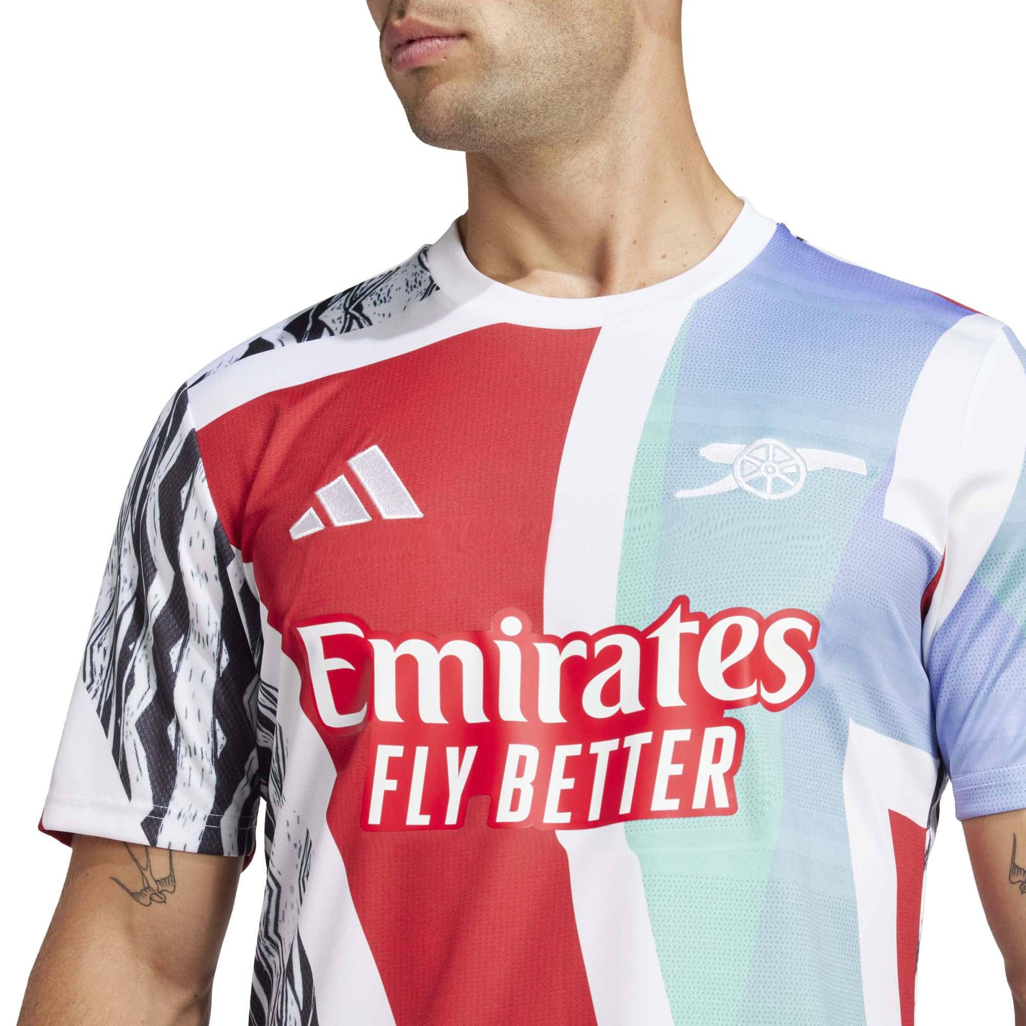 Arsenal adidas 2024/25 Pre-Match Top - 3