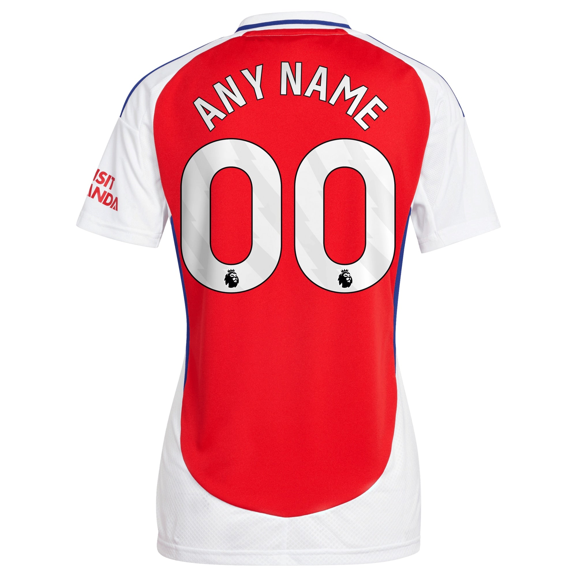 Arsenal adidas Women's 2024/25 Home Custom Jersey – Red - 3
