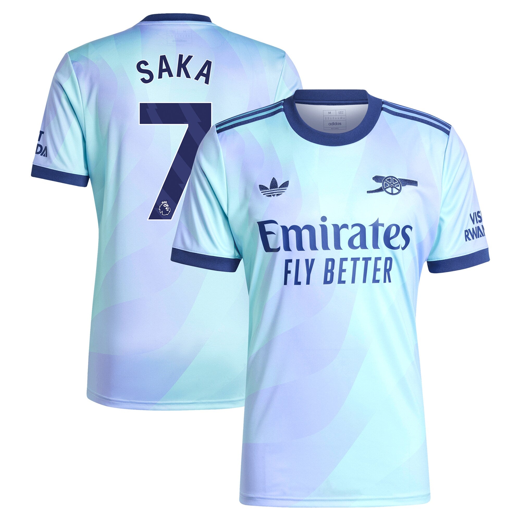 Bukayo Saka Arsenal adidas 2024/25 Home Player Jersey – Red - 7