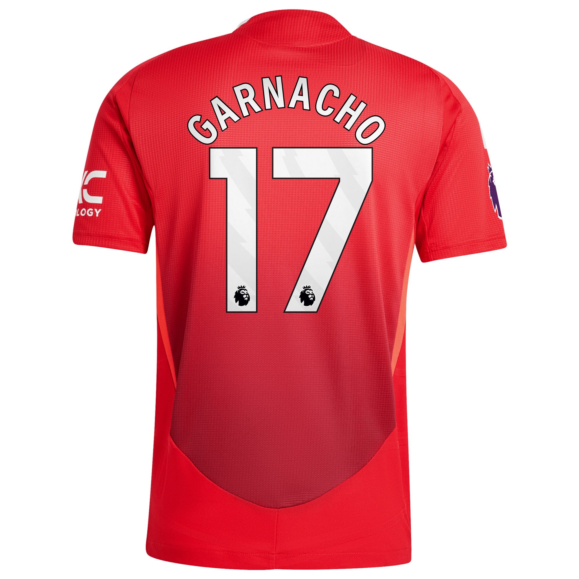 Alejandro Garnacho Manchester United 2024/25 Home Authentic Player Jersey - 3