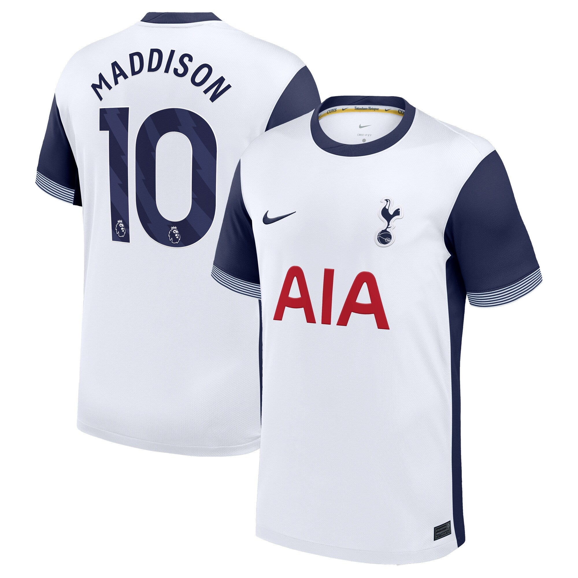 James Maddison Tottenham Hotspur Nike 2024/25 Home Player Jersey - 1