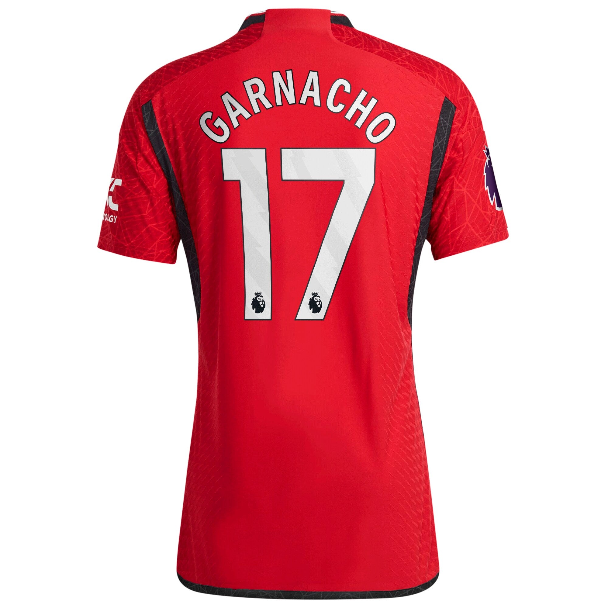 Alejandro Garnacho Manchester United adidas 2023/24 Home Authentic Player Jersey????Red - 3