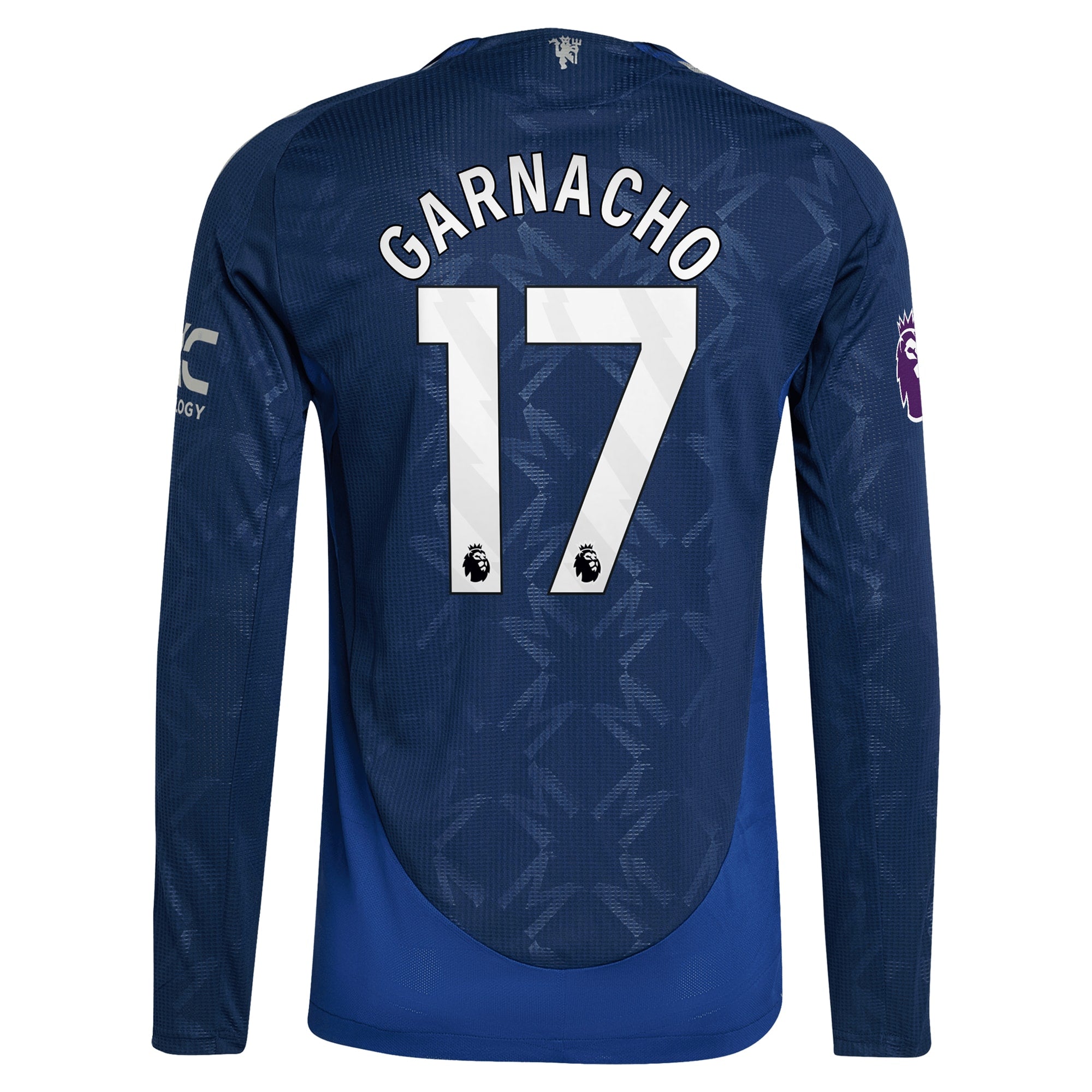 Alejandro Garnacho Manchester United 2024/25 Home Authentic Long Sleeve Player Jersey - 6