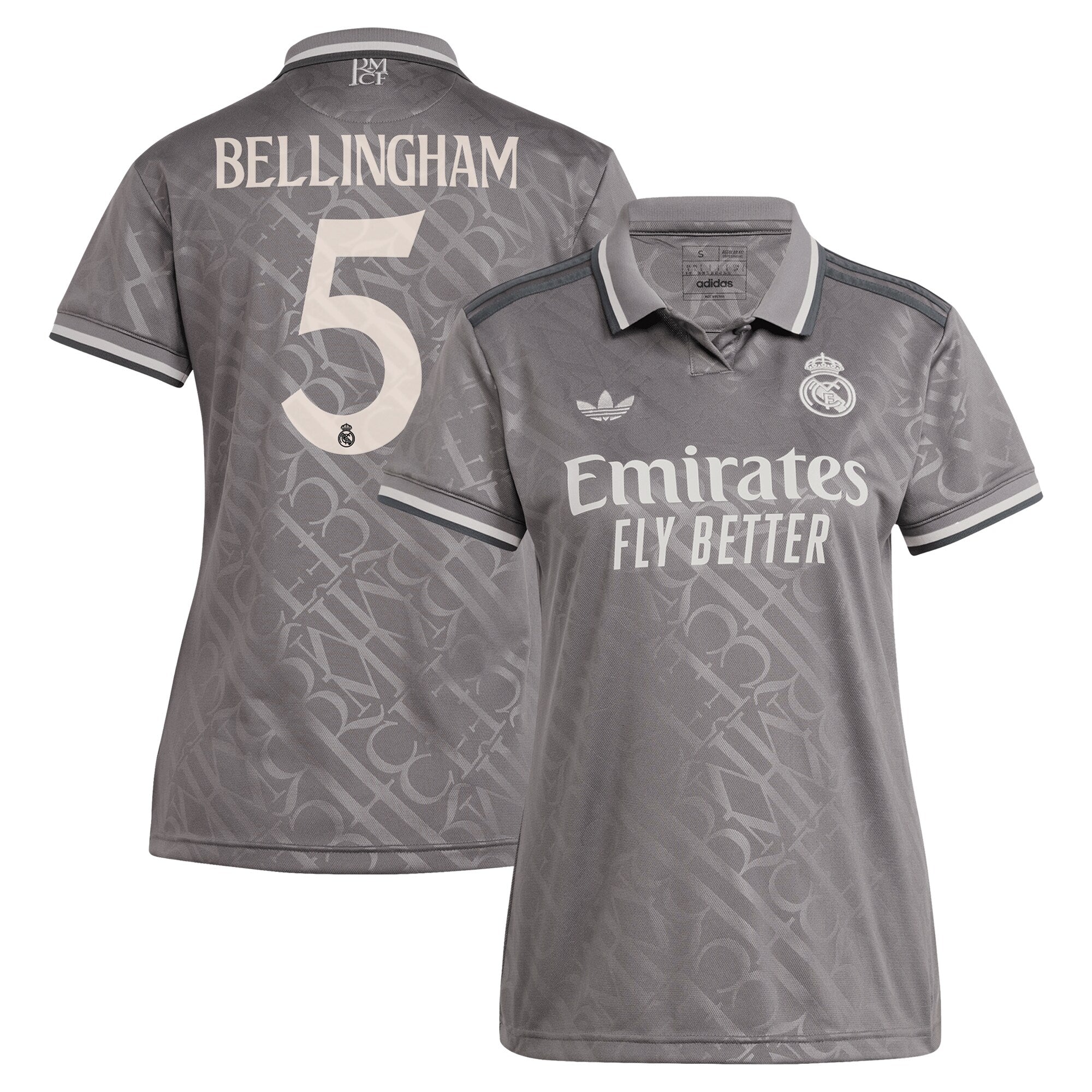 Jude Bellingham Real Madrid adidas Women's 2024/25 Home Player Jersey - 5