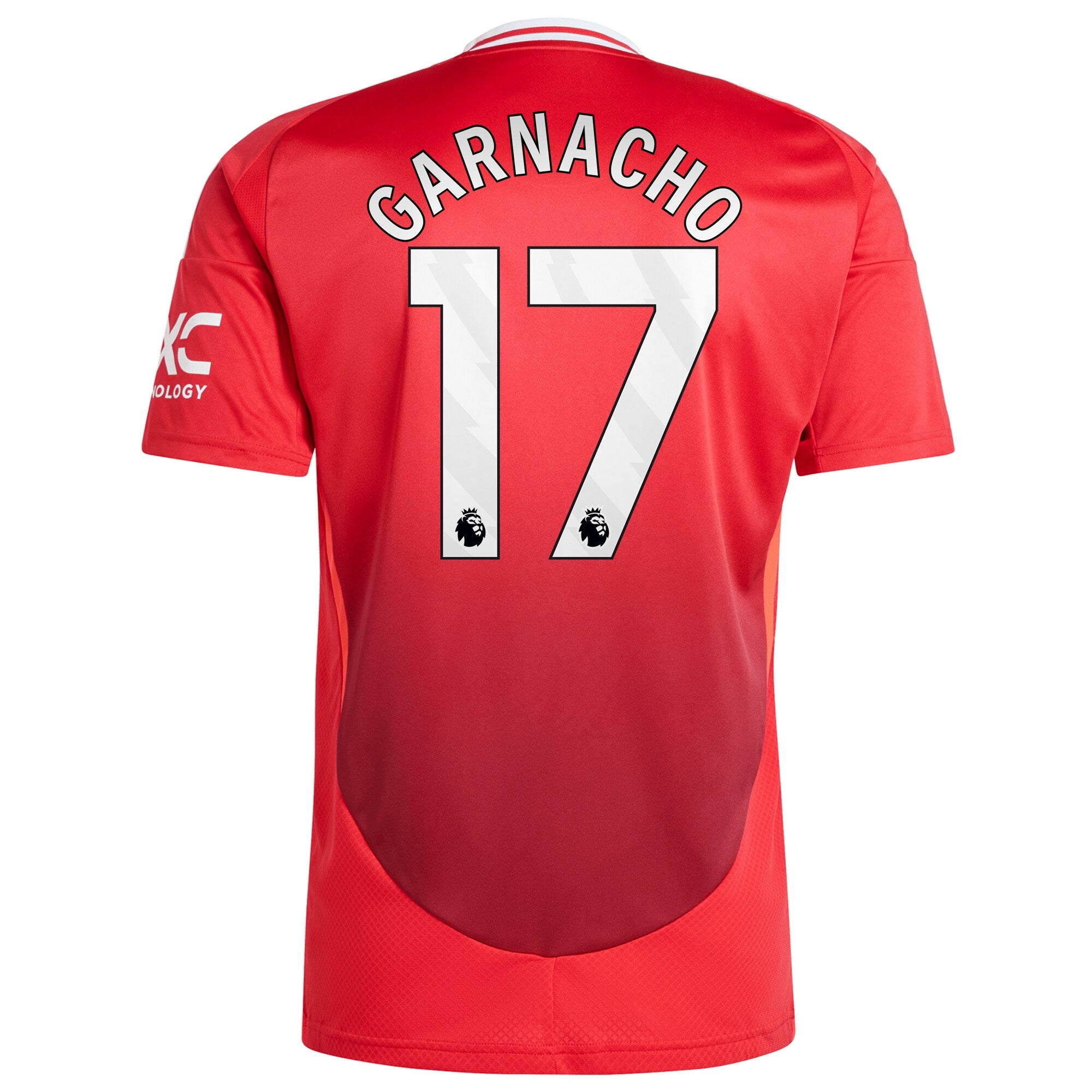 Alejandro Garnacho Manchester United 2024/25 Home Player Jersey - 3