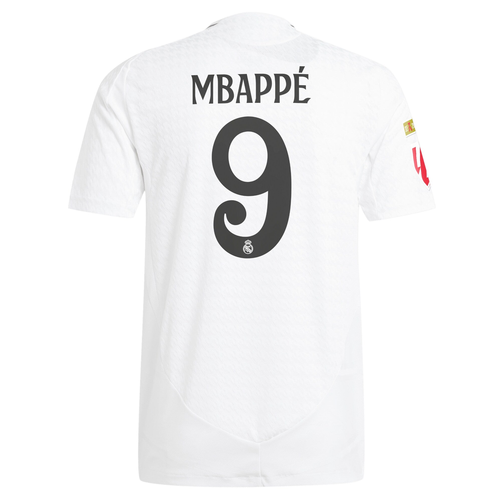 Kylian Mbappé Real Madrid adidas 2024/25 Home Authentic Player Jersey - 3