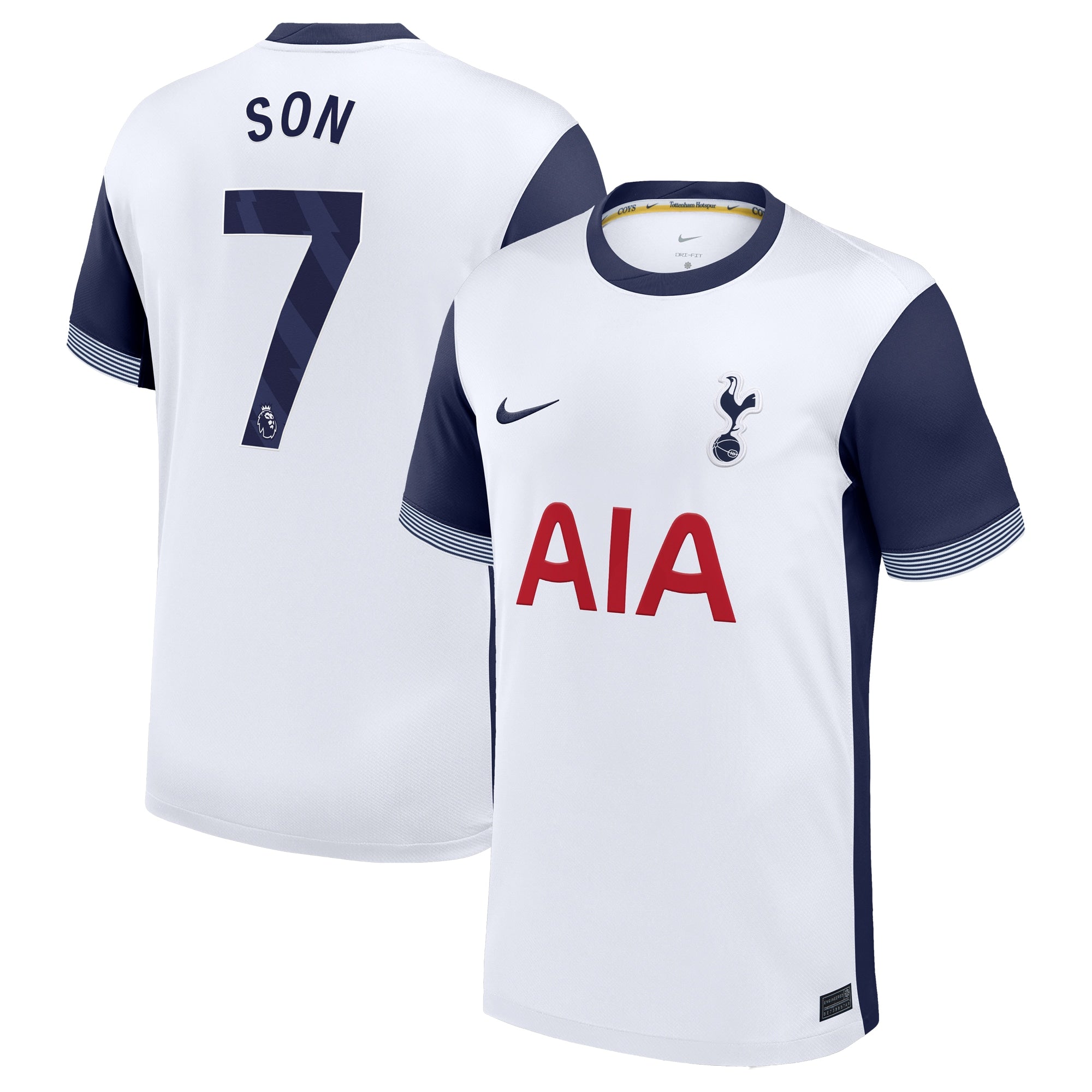 Son Heung-Min Tottenham Hotspur Nike 2024/25 Home Player Jersey - 1