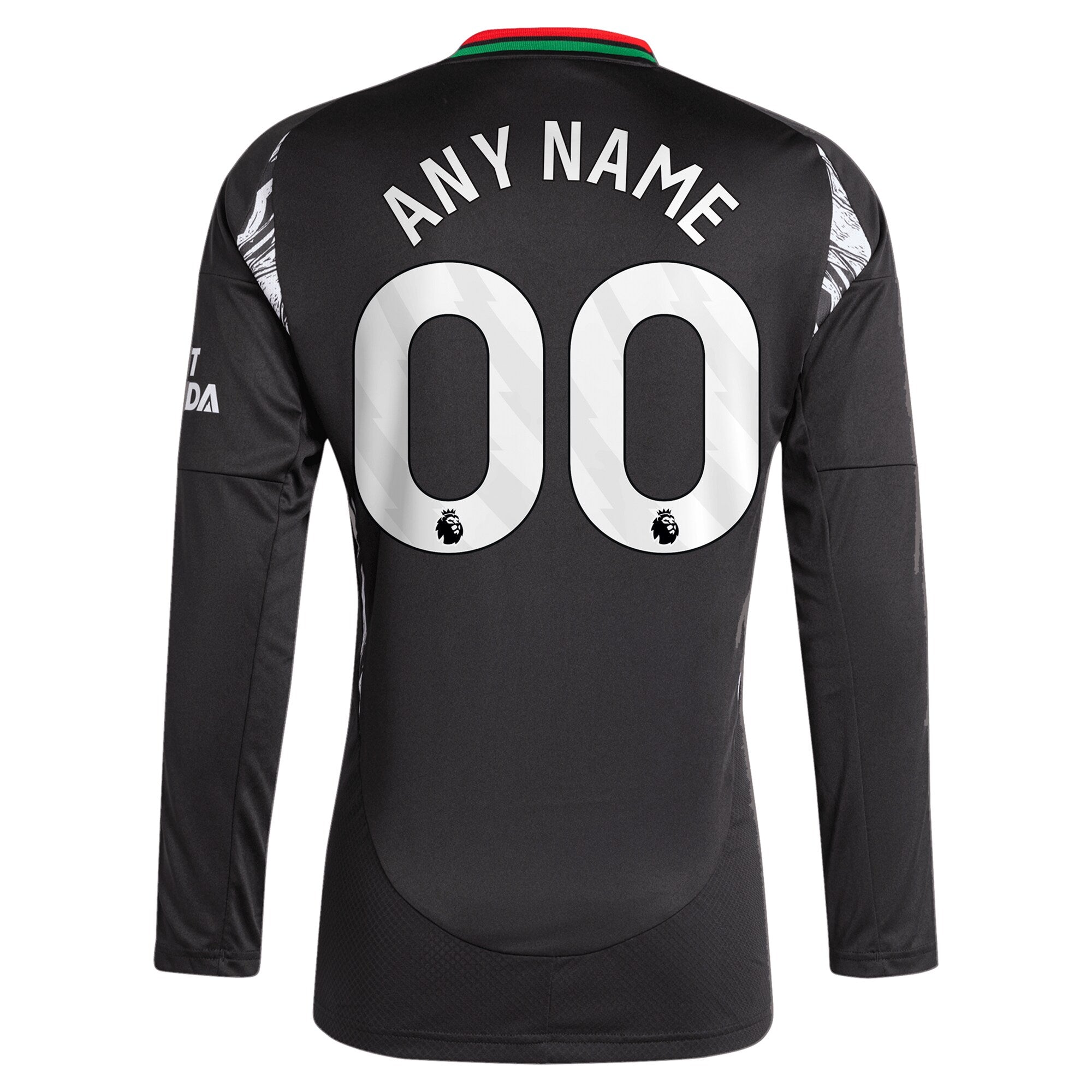 Arsenal adidas 2024/25 Away Long Sleeve Custom Jersey - 3