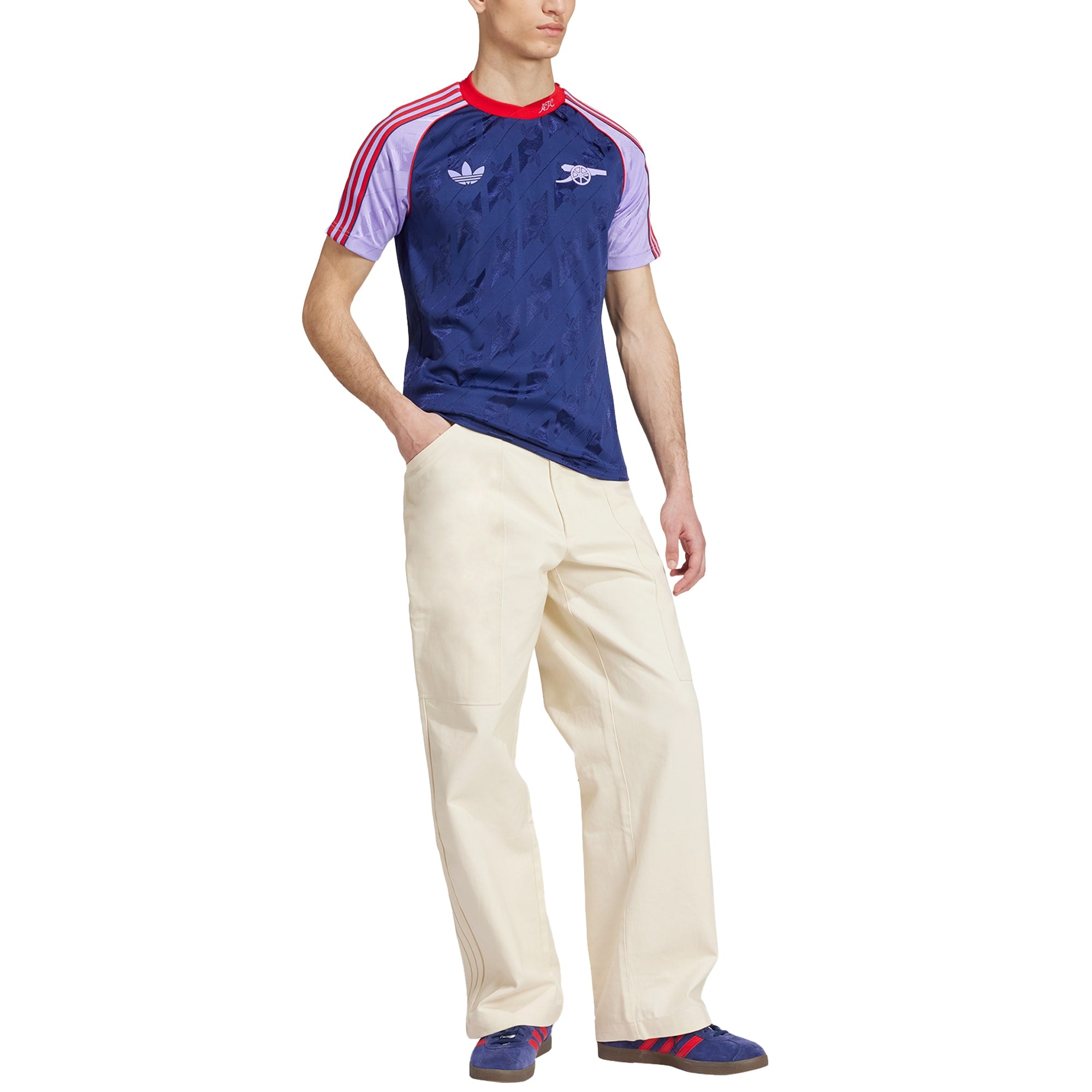 Arsenal adidas Originals Lifestyler Jersey - 6