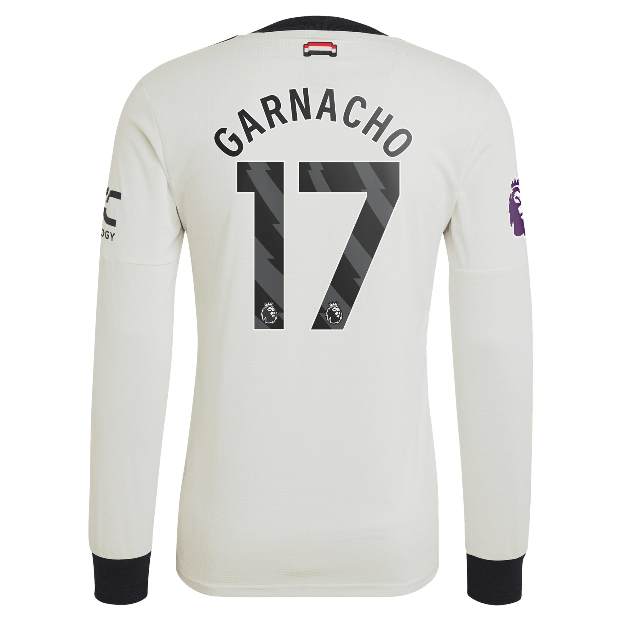 Alejandro Garnacho Manchester United 2024/25 Home Authentic Long Sleeve Player Jersey - 9