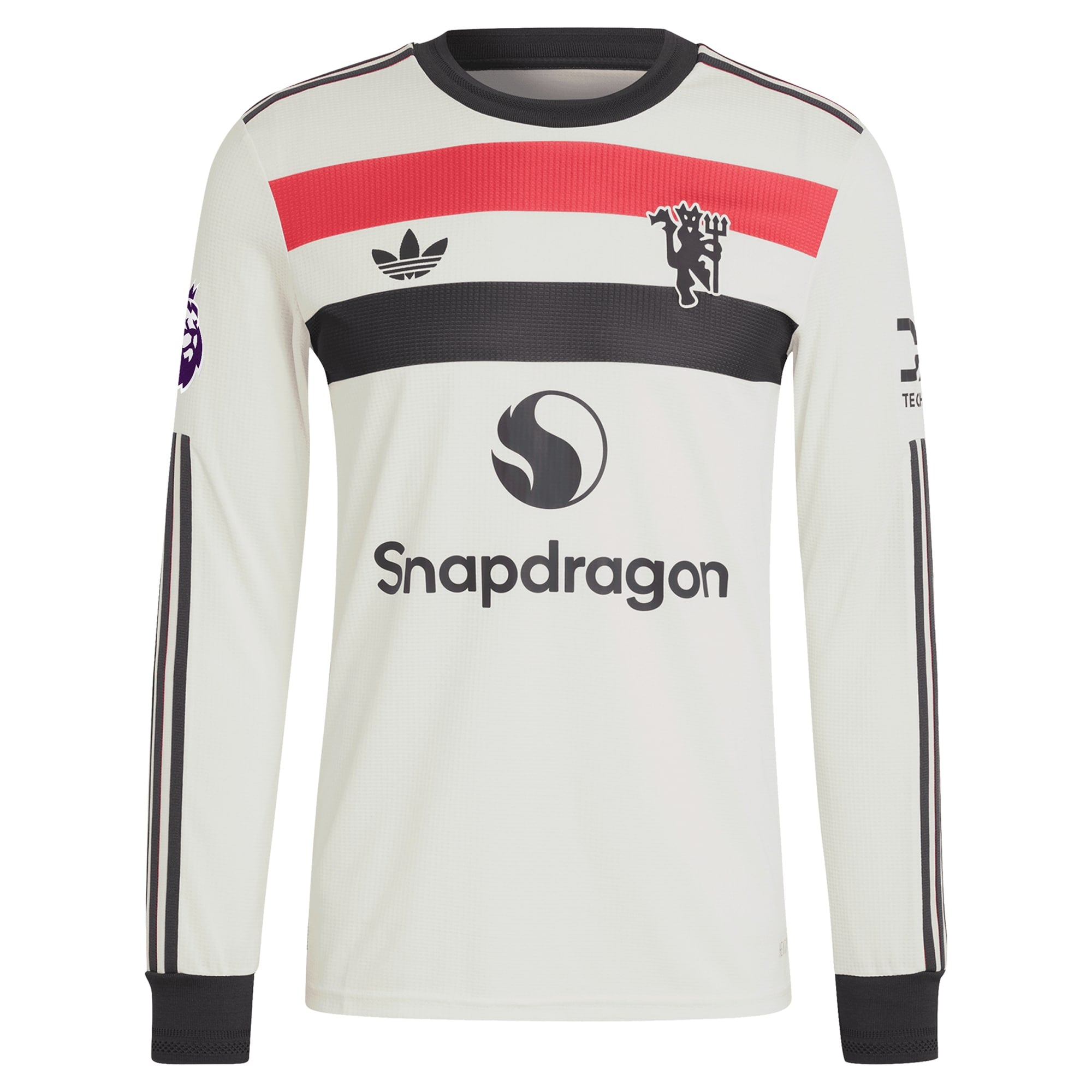 Alejandro Garnacho Manchester United 2024/25 Home Authentic Long Sleeve Player Jersey - 8