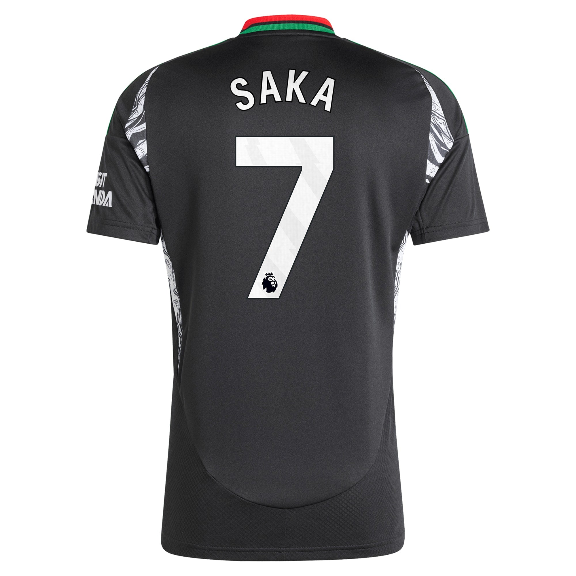 Bukayo Saka Arsenal adidas 2024/25 Home Player Jersey – Red - 6