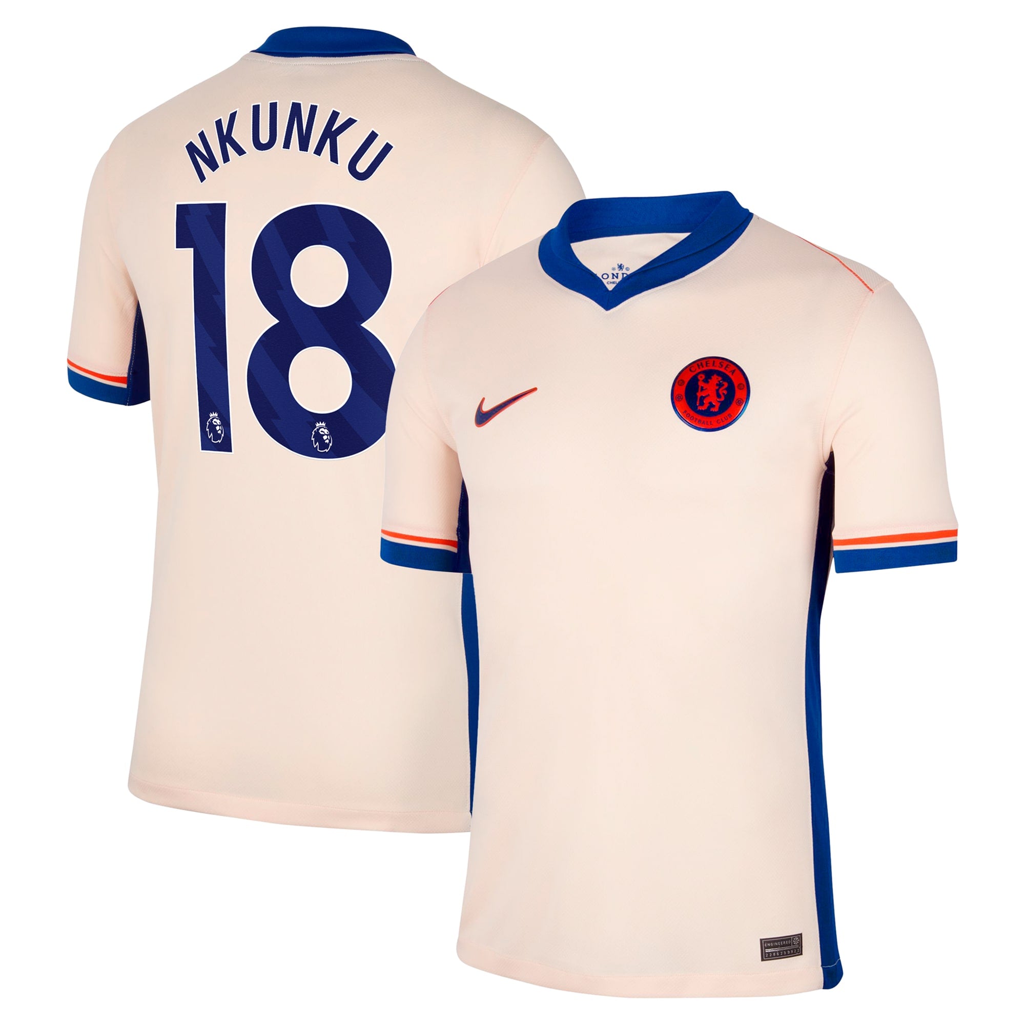 Christopher Nkunku Chelsea Nike 2024/25 Home Player Jersey - 4