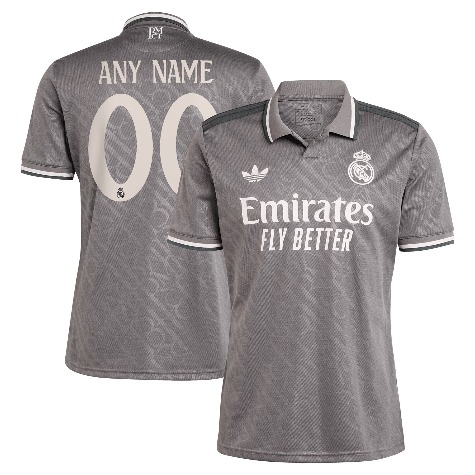 Real Madrid adidas Originals 2024/25 Third Custom Jersey - 1