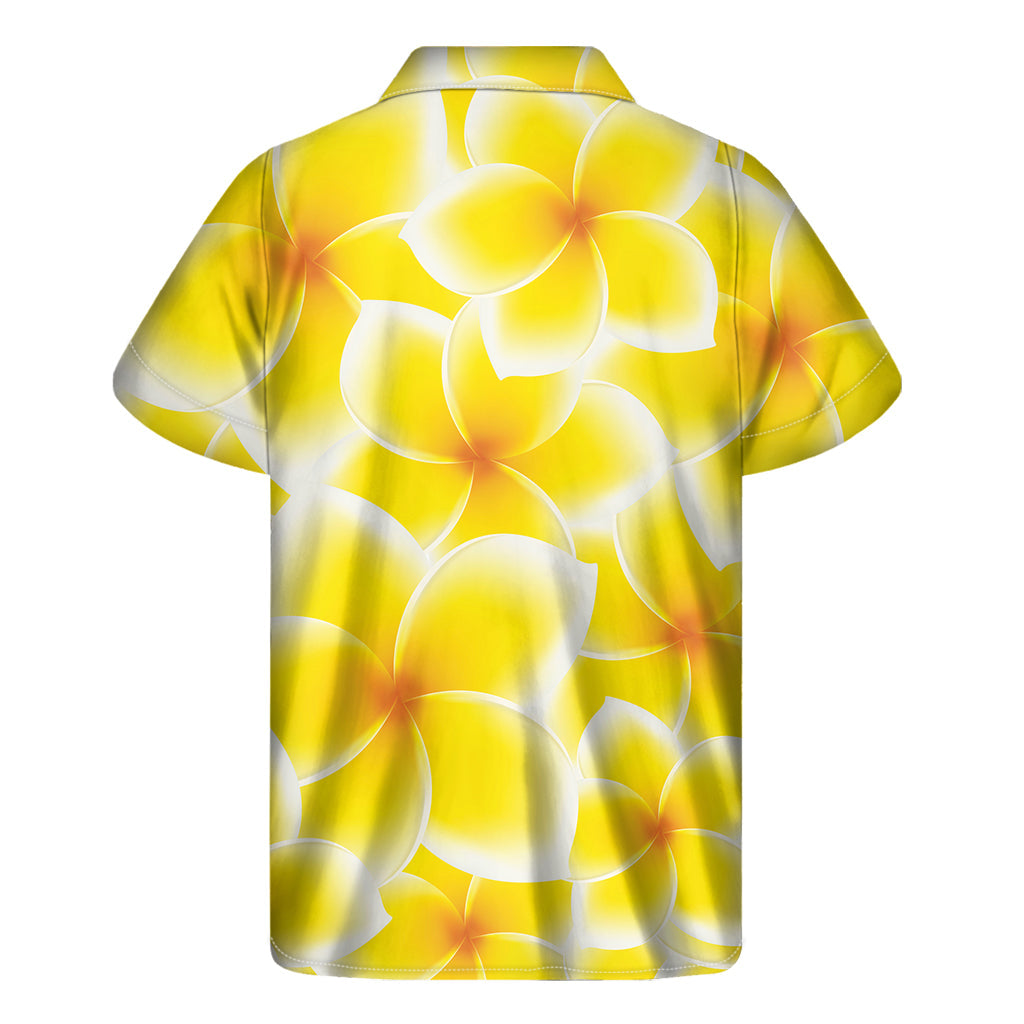 Sunny Stylin' with the Yellow Frangipani Hawaiian Short Sleeve Shirt - 2