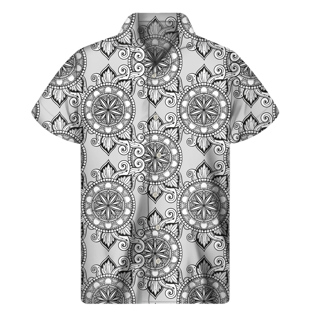 Lush Hawaiian Garden Men's Short Sleeve Shirt - 1
