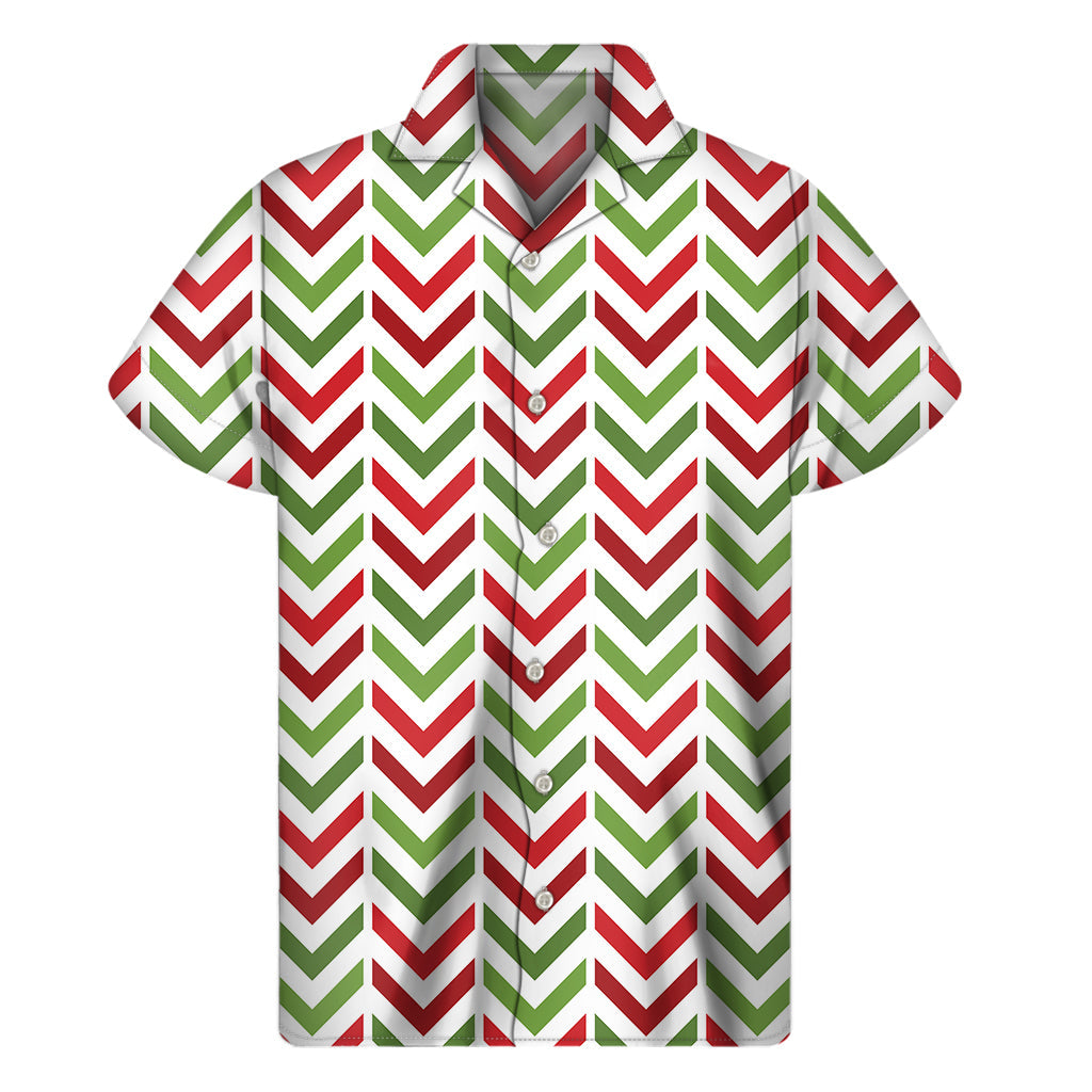 Tropical Holiday Vibes: Zigzag Merry Christmas Hawaiian Shirt - 1
